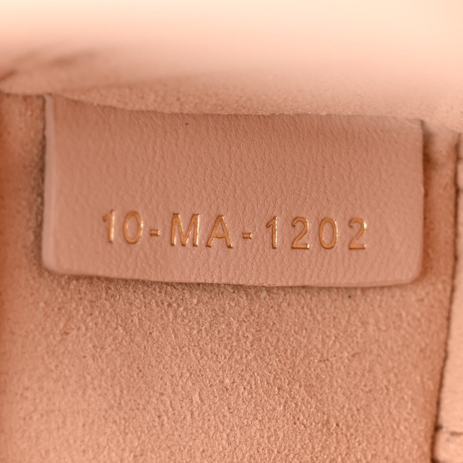 Christian Dior Lambskin Cannage Micro Lady D-Joy Rose De Vents 7 of 10