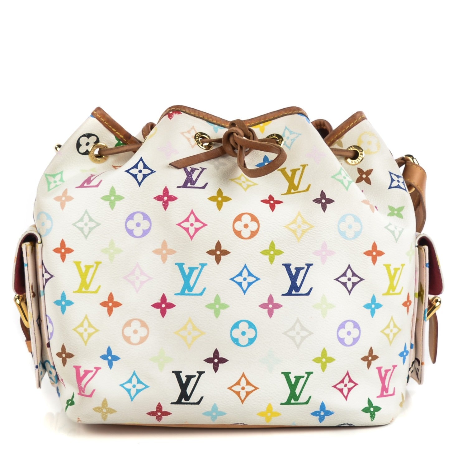 Louis Vuitton Monogram Multicolor Petit Noe White 1 of 12
