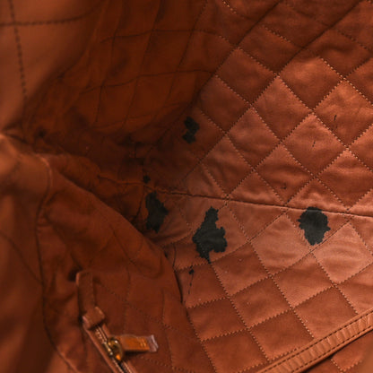 Chanel Shiny Calfskin Quilted Small Chanel 22 Camel 12 of 12