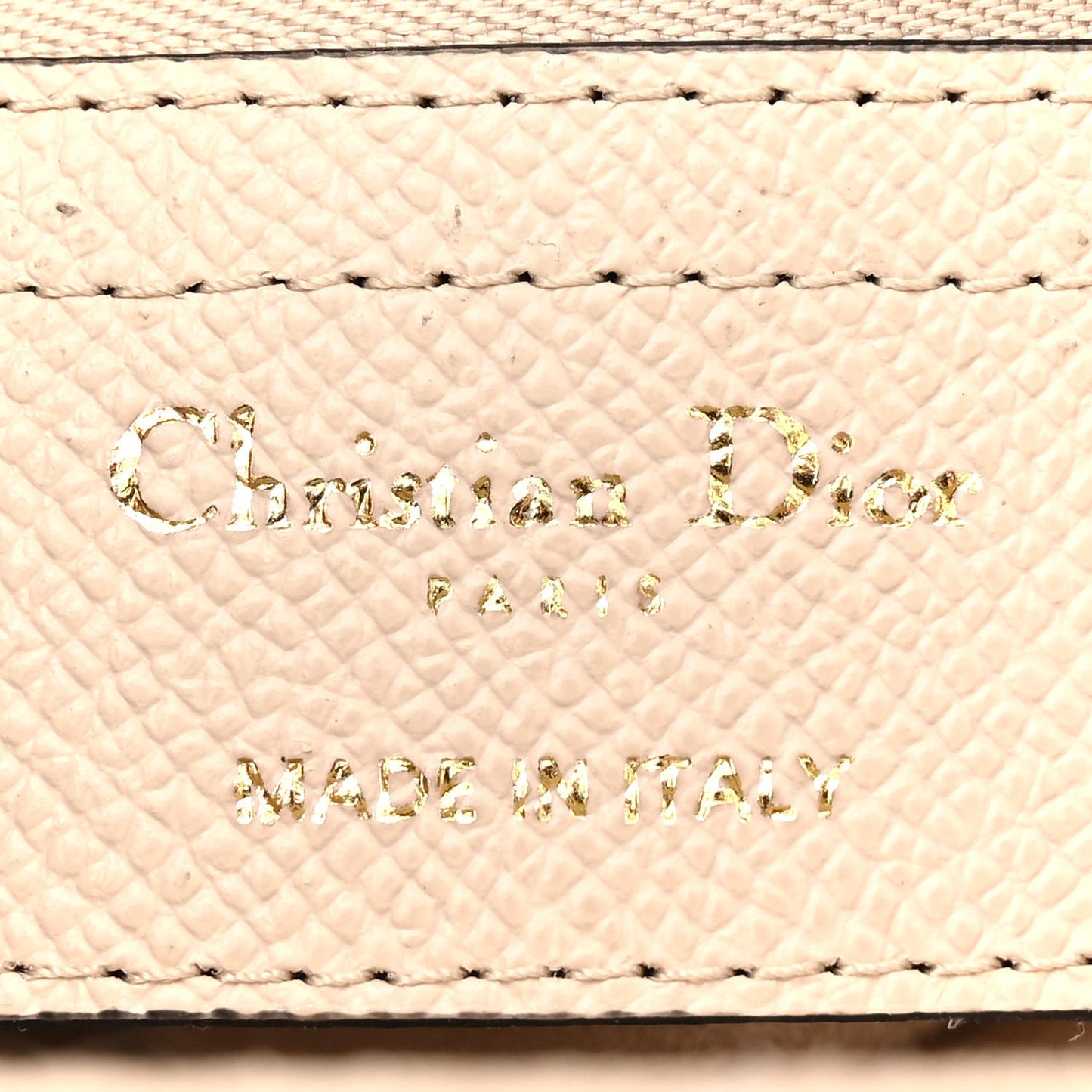 Grained Calfskin Saddle Bag With Strap Hazelnut