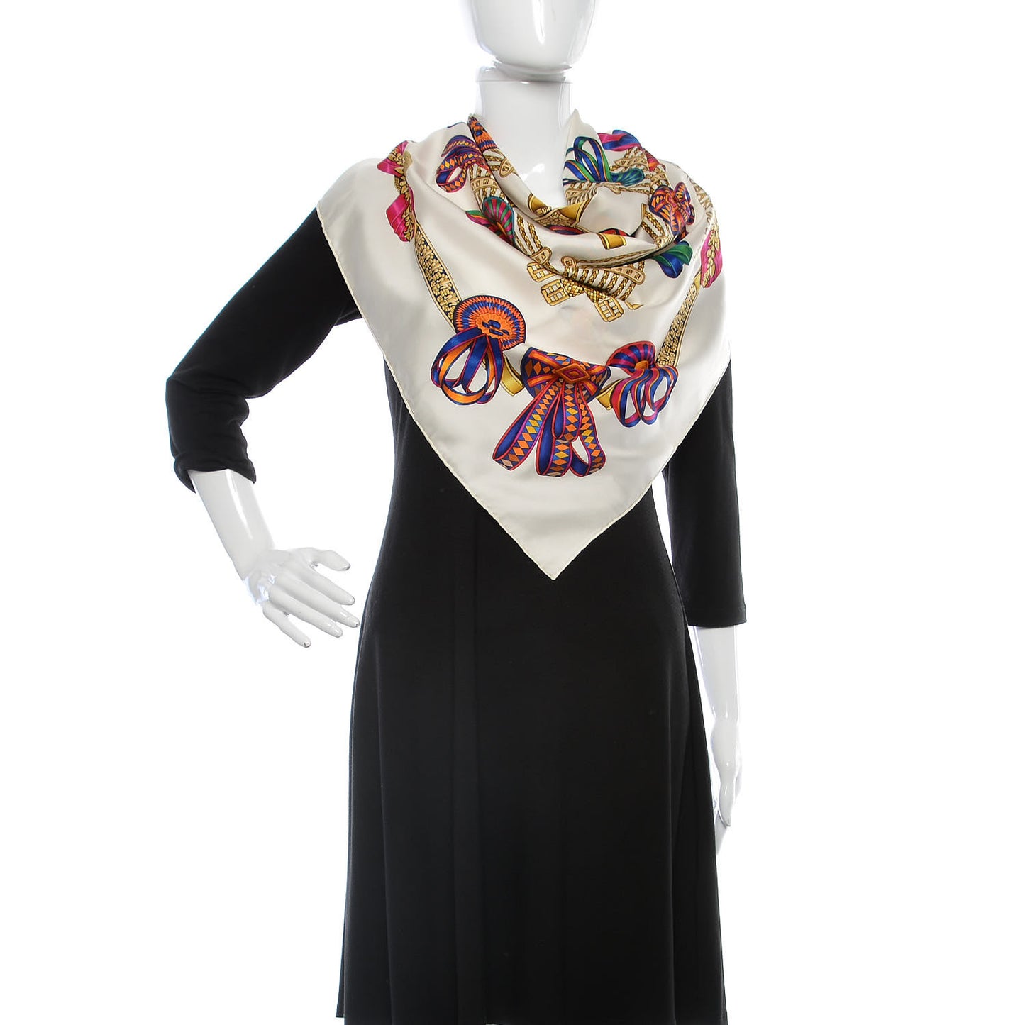 Silk Les Rubans Du Cheval Scarf 90