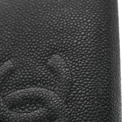 Chanel Caviar Timeless CC Zipped Pocket Wallet Black 17 of 20