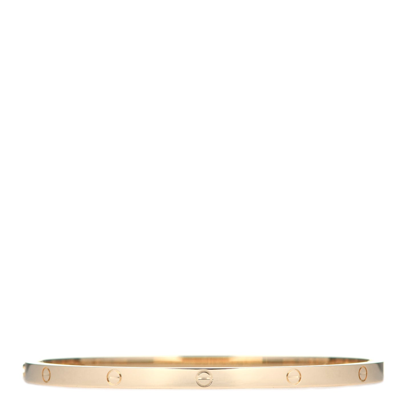 18K Yellow Gold Small LOVE Bracelet 19