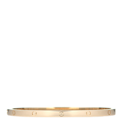 Cartier 18K Yellow Gold Small LOVE Bracelet 19 3 of 6