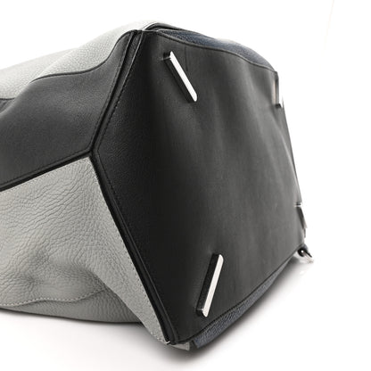 Loewe Calfskin Puzzle Bag XL Grey Blue 8 of 9