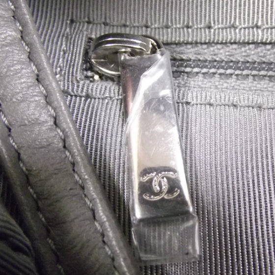 Chanel Nylon Quilted Tweed on Stitch Tote Black 11 of 13