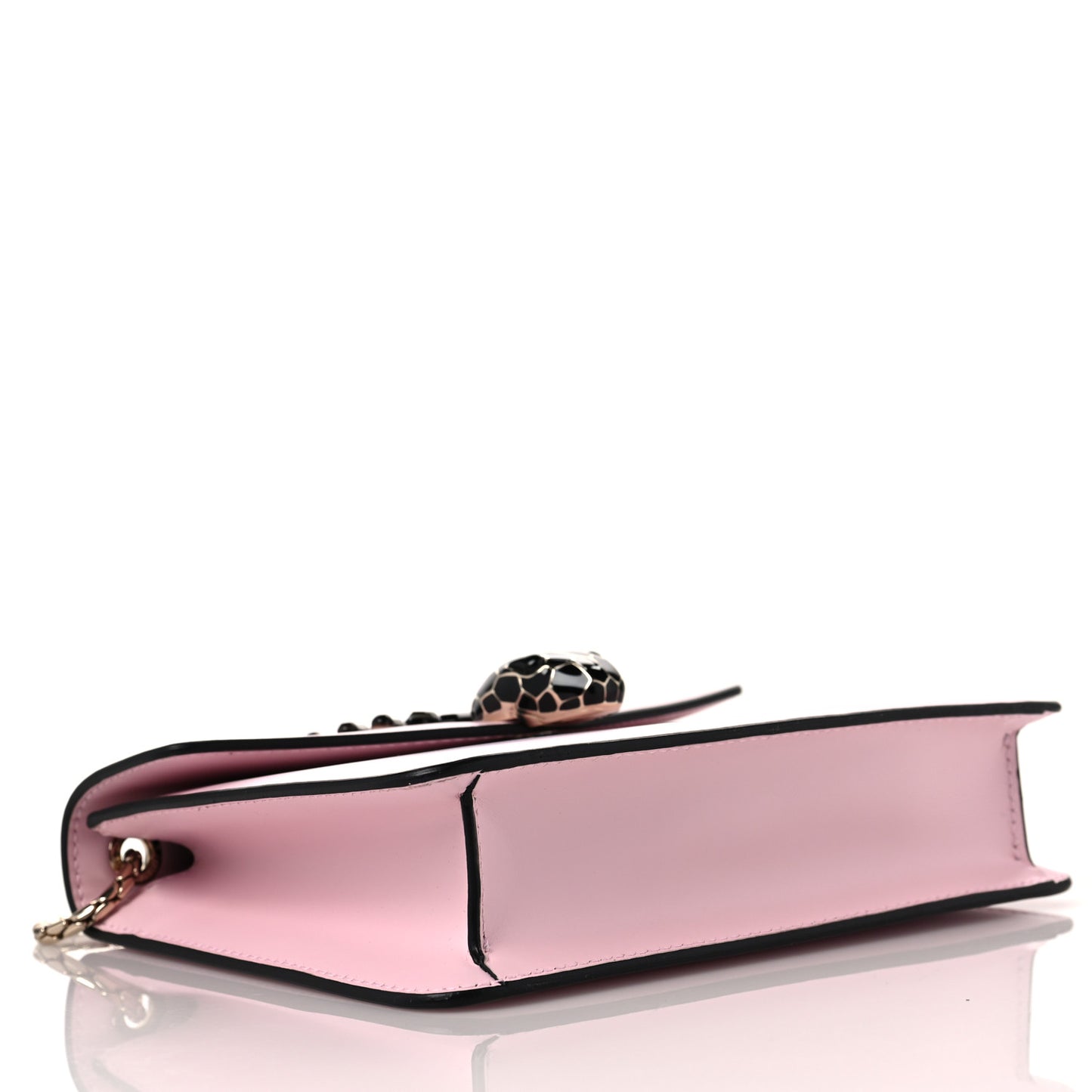 Calfskin Studded Serpenti Forever Crossbody Bag Pink