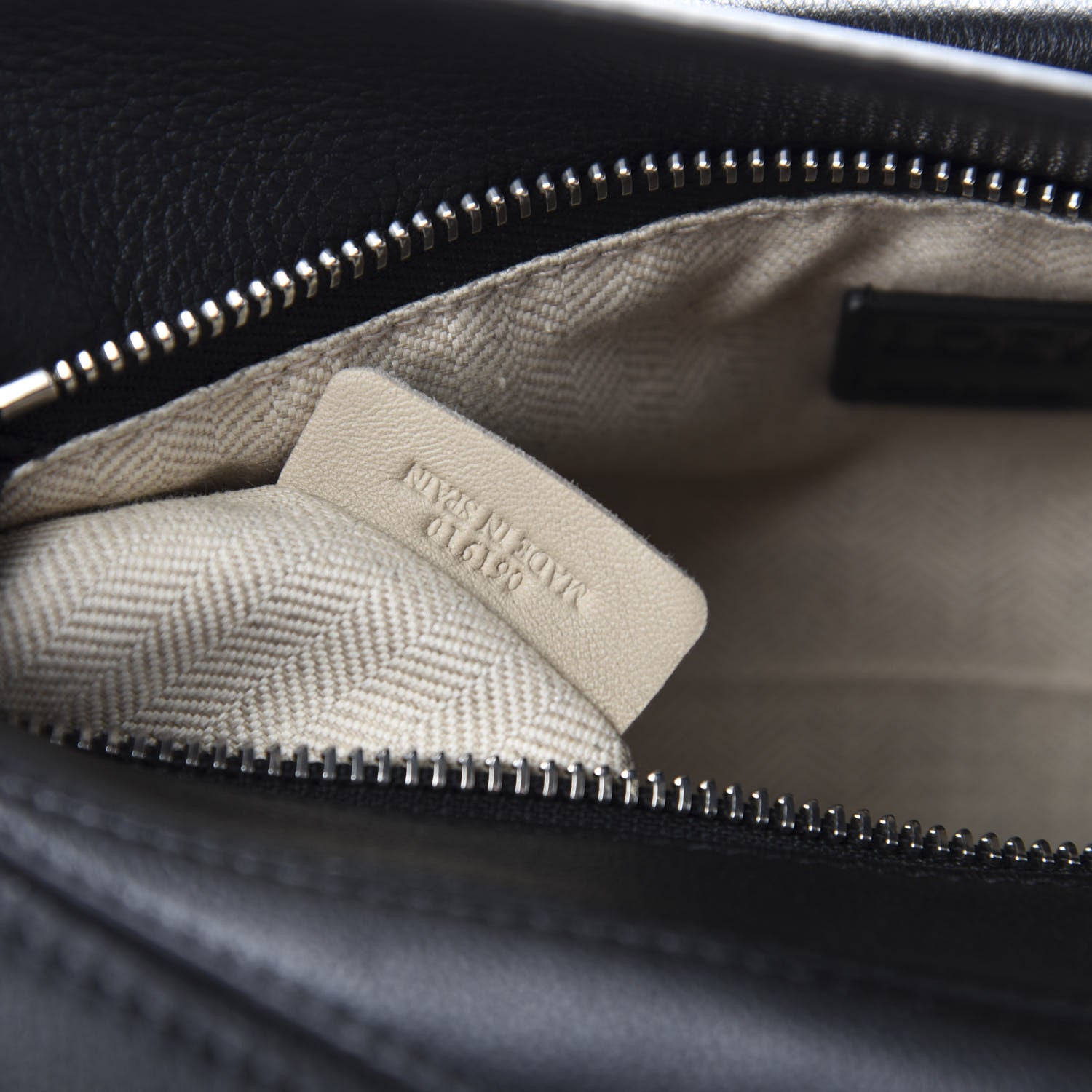 Loewe Calfskin Small Puzzle Bag Black 9 of 10