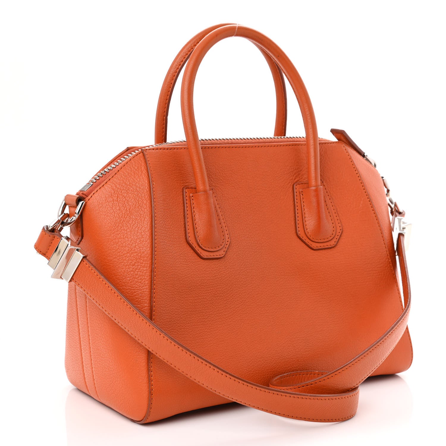 Givenchy Sugar Goatskin Small Antigona Orange 3 of 19