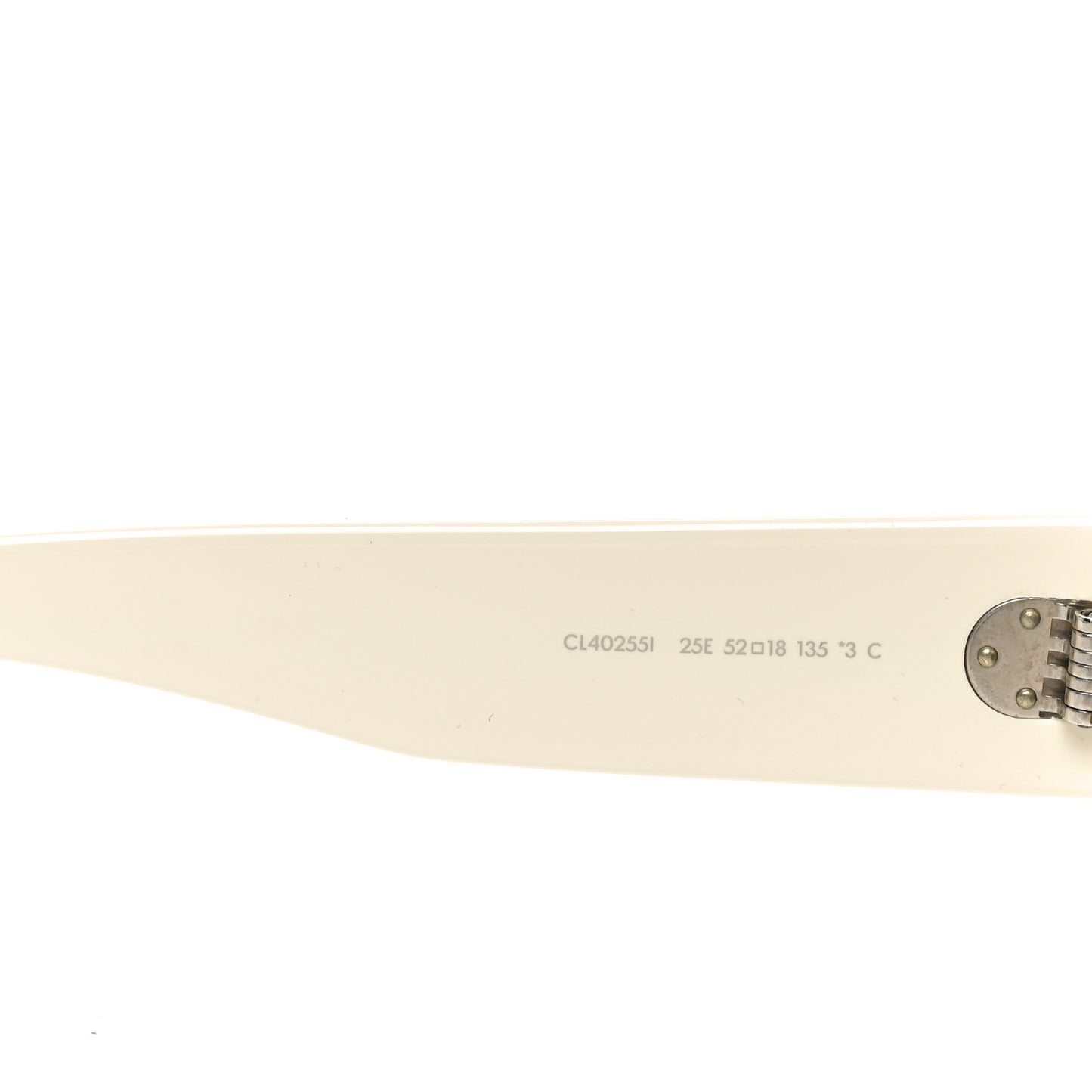Acetate Sunglasses CL40255I Ivory