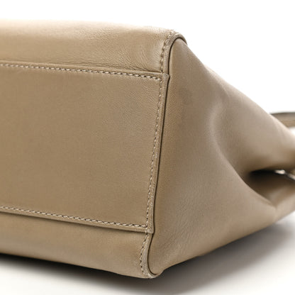 Fendi Nappa Mini Peekaboo Iconic Satchel Tortora 5 of 10