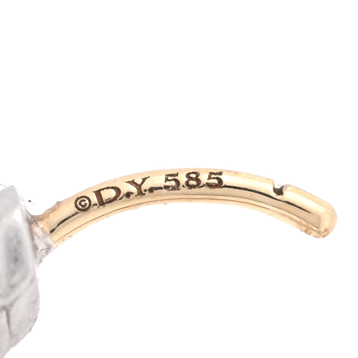 Sterling Silver Cable Edge Huggie Hoop Earrings