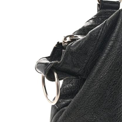 Balenciaga Agneau Classic Hardware Square Tote Black 12 of 17