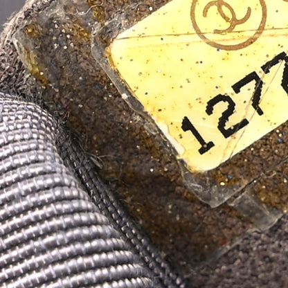 Chanel Metallic Cracked Calfskin Modern Chain Tote Dark Silver 7 of 12