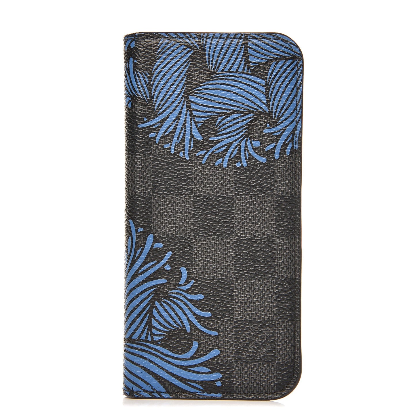 Damier Graphite Rope iPhone 7 Folio Case Blue