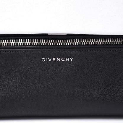 Givenchy Calfskin Small Pandora Pure Flap Bag Black White 9 of 9