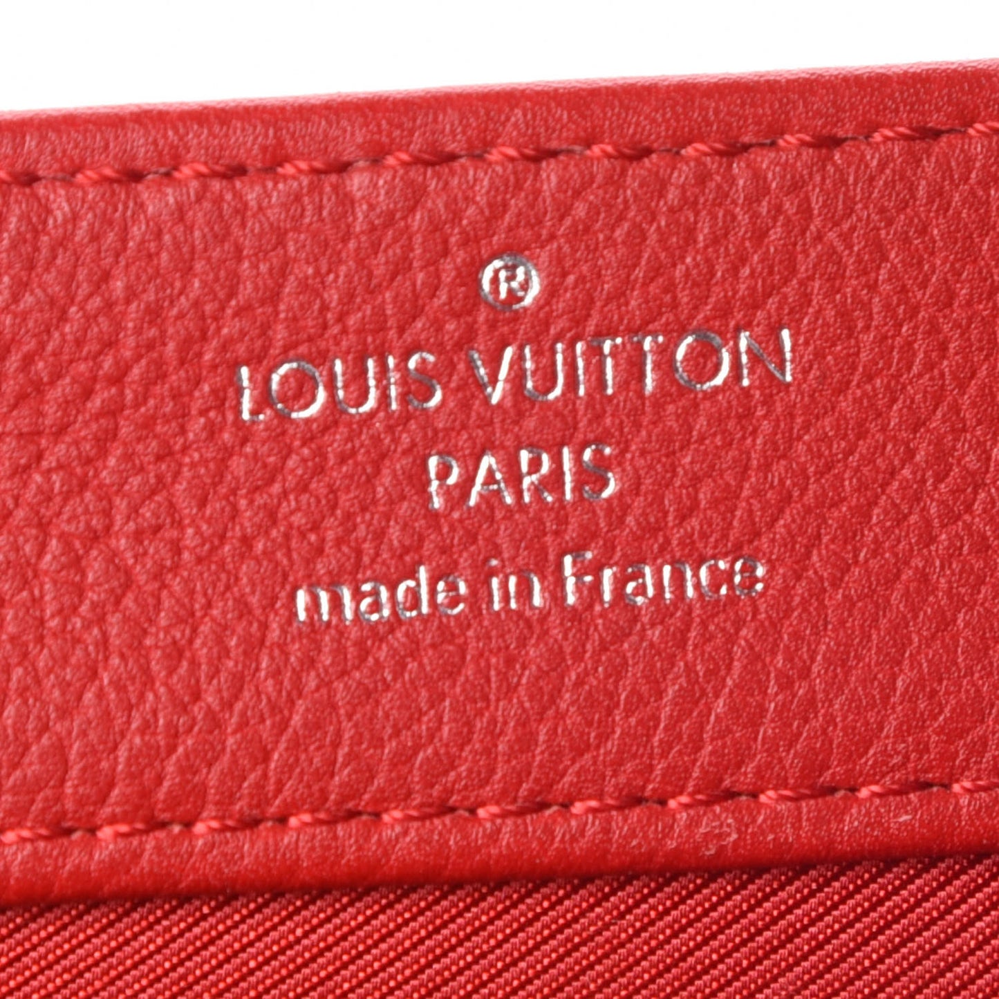 Calfskin Lockme II Chain Bag BB Rubis