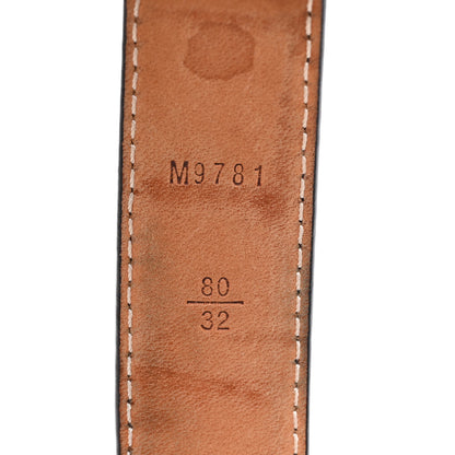 Louis Vuitton Mini Monogram 25mm LV Initiales 80 32 Belt 4 of 5