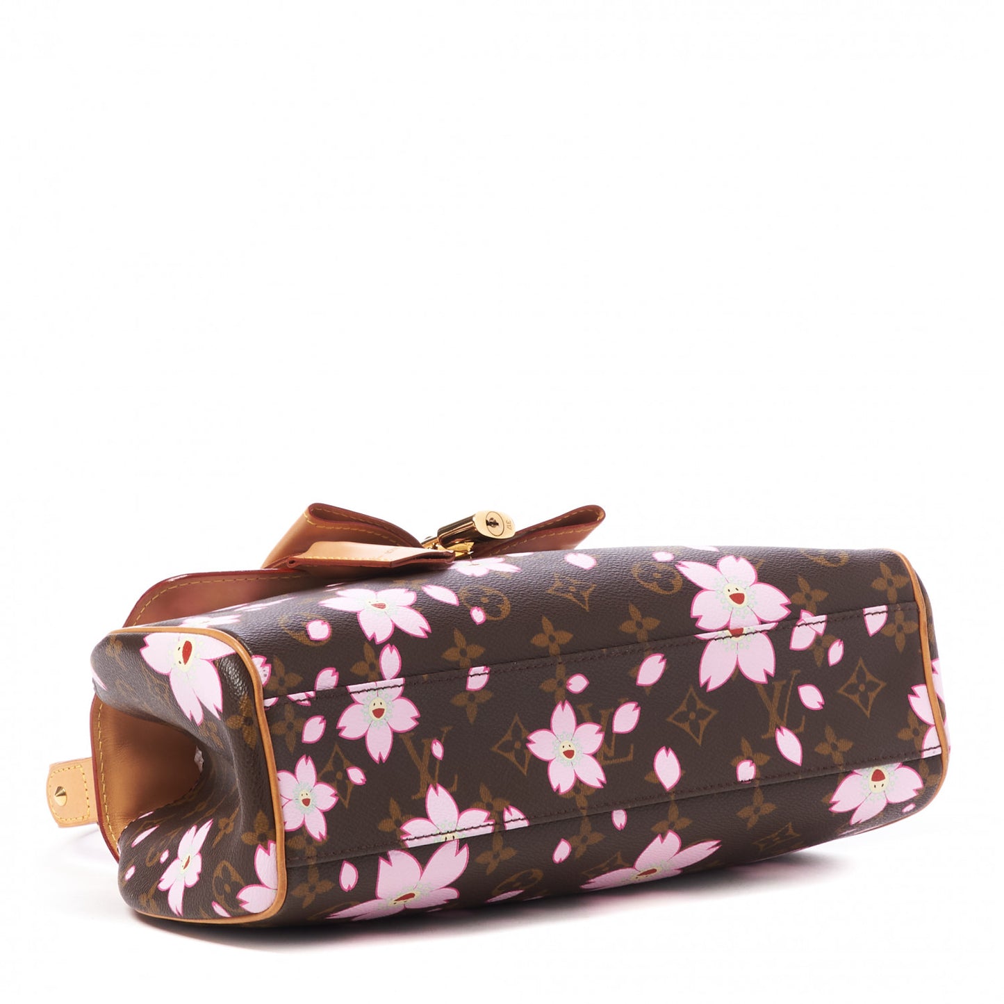 Monogram Cherry Blossom Sac Retro Bag Brown