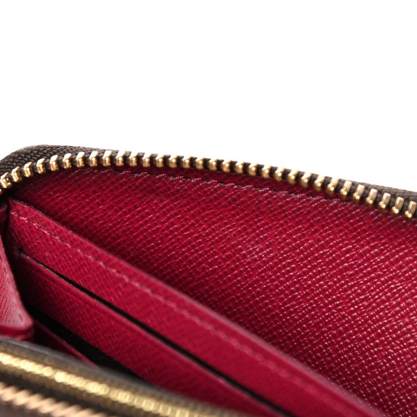 Monogram Clemence Wallet Fuchsia