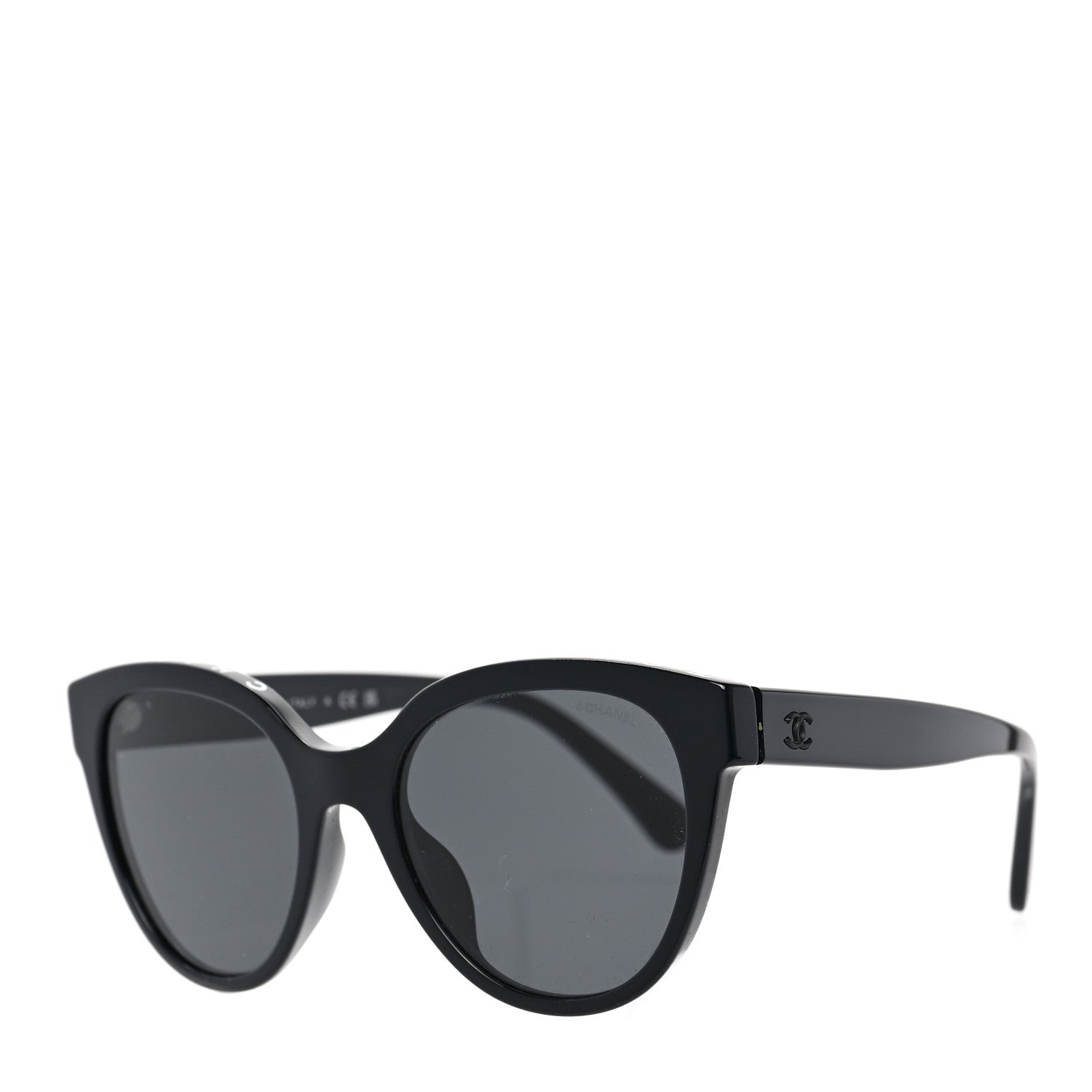 Chanel Acetate CC Butterfly Sunglasses 5414-A Black 1 of 6