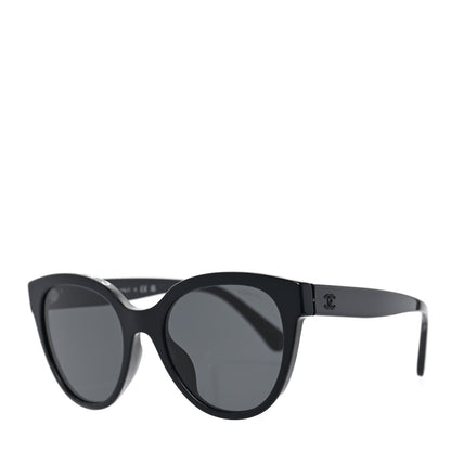 Chanel Acetate CC Butterfly Sunglasses 5414-A Black 1 of 6