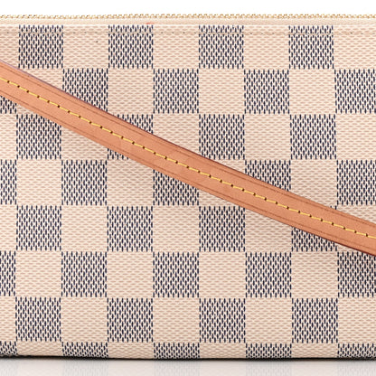 Louis Vuitton Damier Azur Pochette Accessories NM 7 of 10