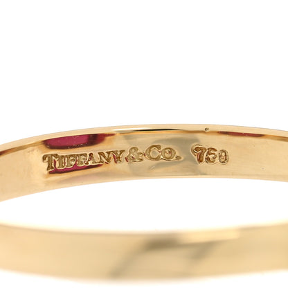 Tiffany 18K Yellow Gold Rubelitte 12mm Paloma Picasso Sugar Stacks Ring 53 6.5 4 of 5