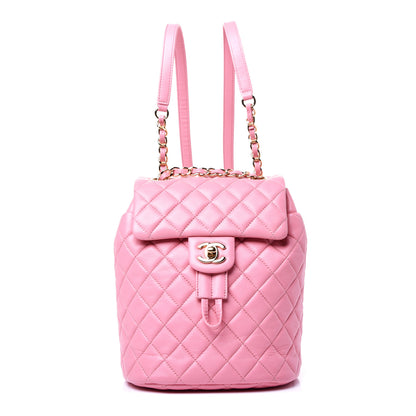 Chanel Lambskin Quilted Mini Urban Spirit Backpack Pink 1 of 12