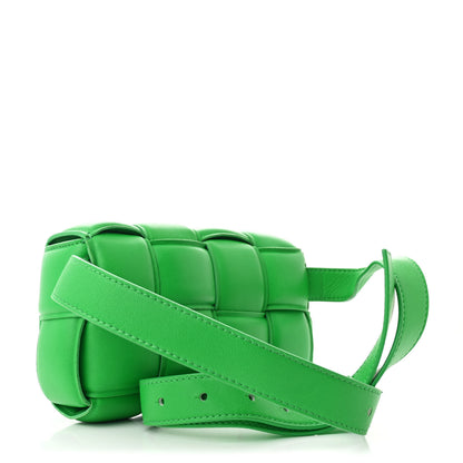 Bottega Veneta Nappa Maxi Intreccio Padded The Belt Cassette Bag Parakeet 3 of 10