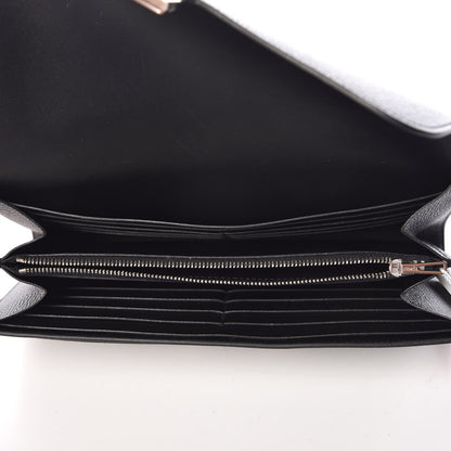 Hermes Epsom Constance Long Wallet Black 6 of 16