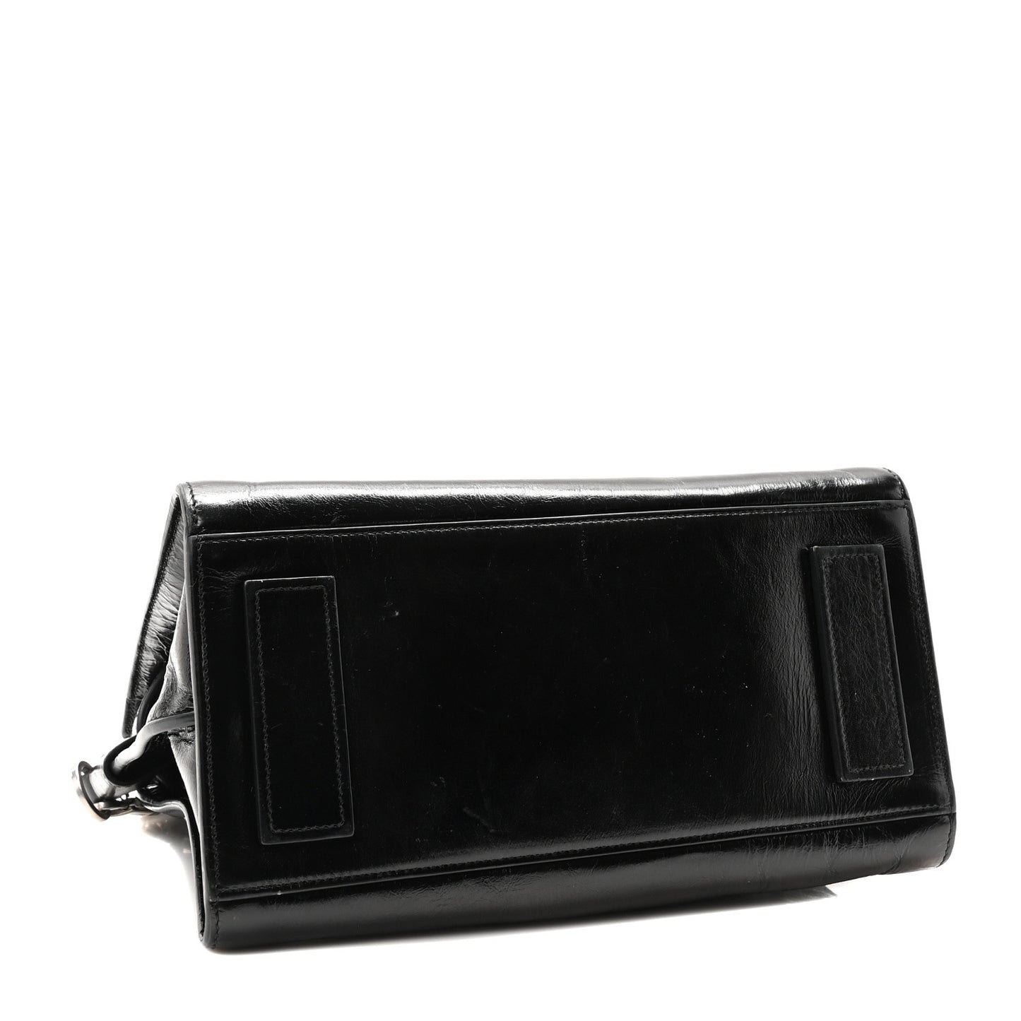 Glace Calfskin Baby Souple Sac De Jour Black