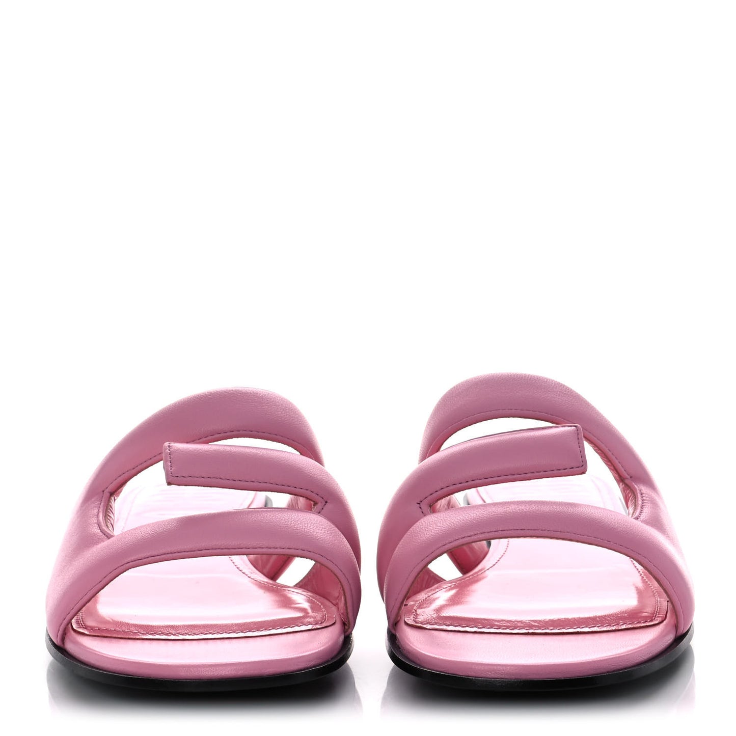 Nappa G Flat Sandals 39 Baby Pink