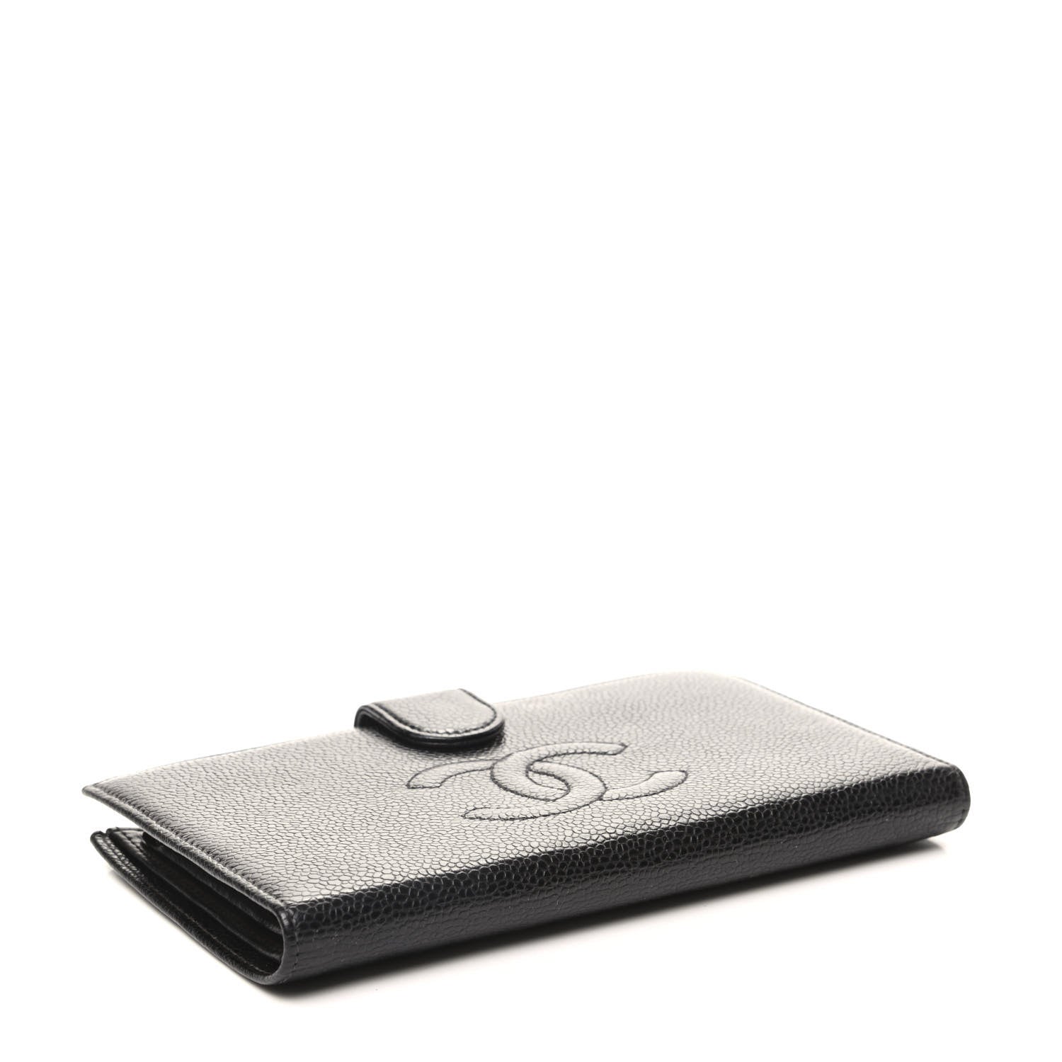 Chanel Caviar Timeless CC French Wallet Black 4 of 8