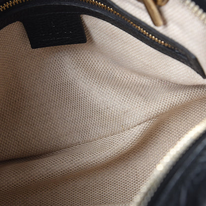 Gucci Pebbled Calfskin Small Soho Bowler Black 9 of 10