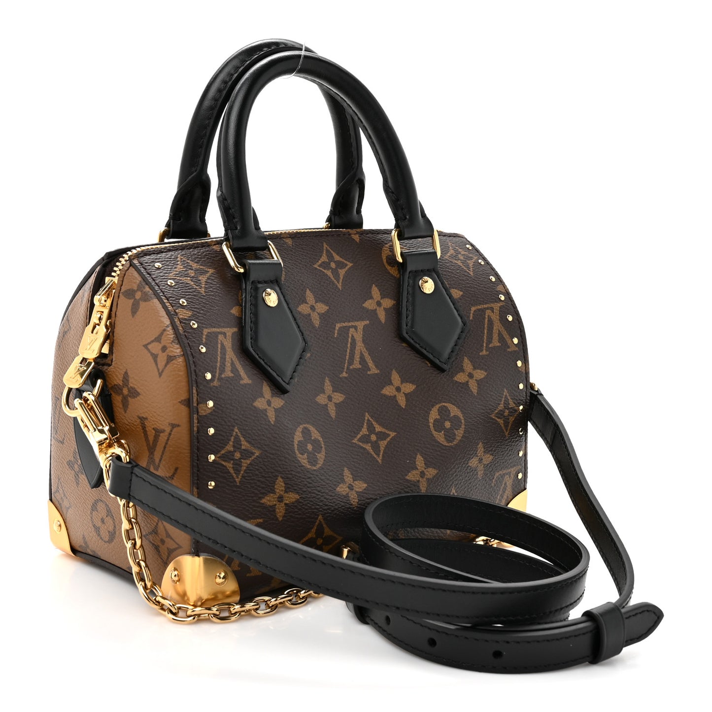 Reverse Monogram Speedy Trunk 20