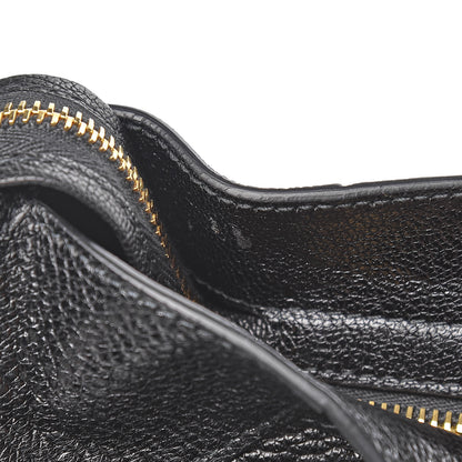 Balenciaga Chevre Gold Metallic Edge Hardware City Black 8 of 10