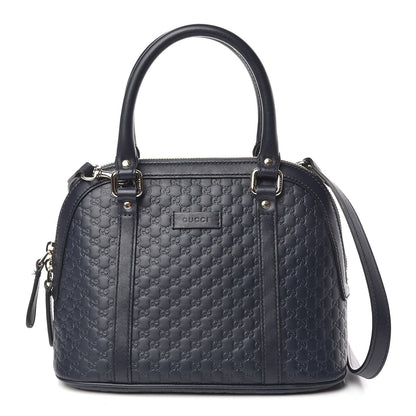 Gucci Soft Microguccissima Mini Dome Bag Blue 1 of 10