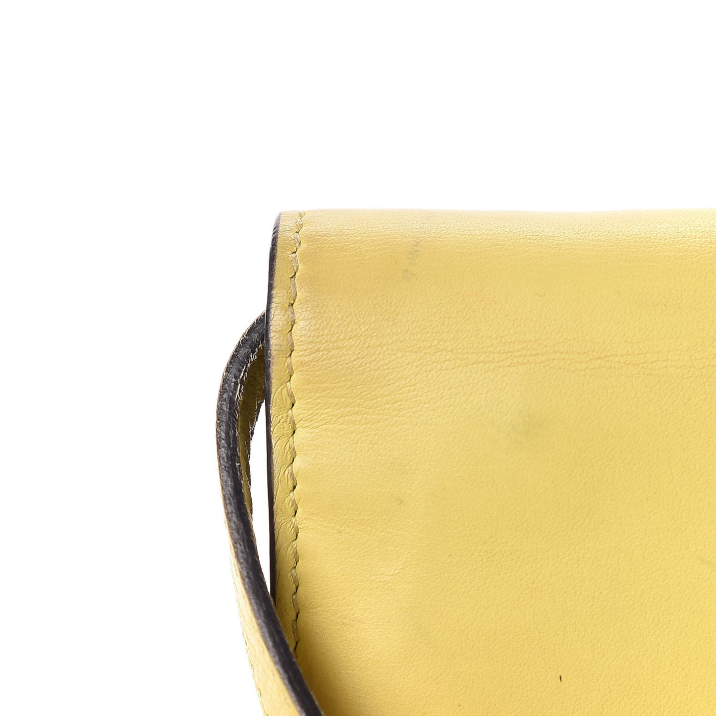 Moon Calfskin Icon Wallet Mimosa Flower