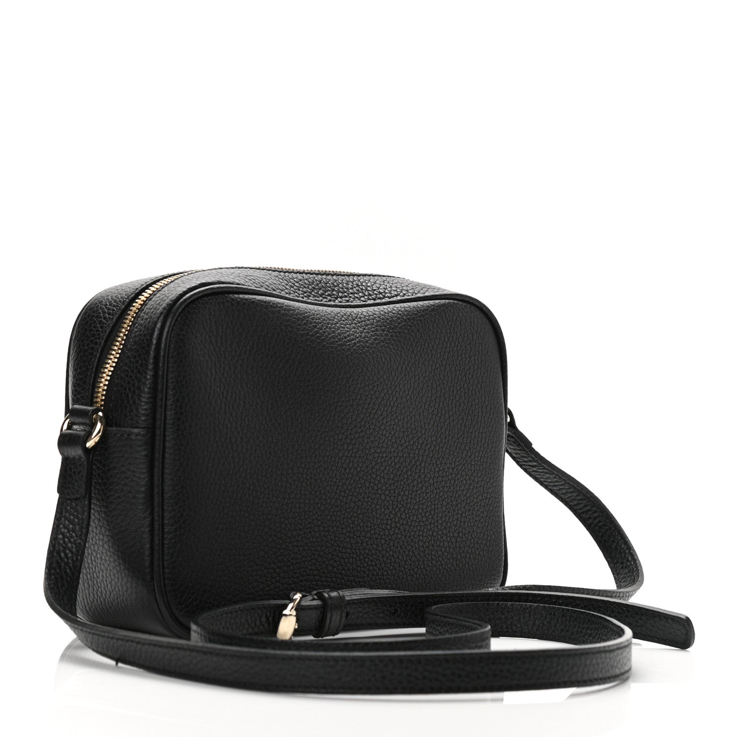 Gucci Pebbled Calfskin Small Soho Disco Bag Black 3 of 11