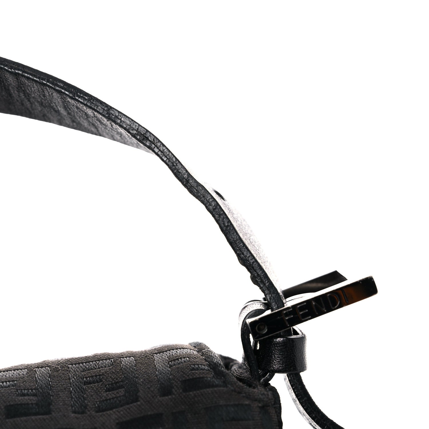 Fendi Zucca Baguette Black 13 of 20