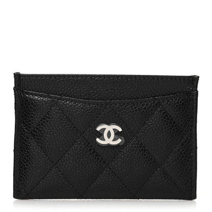 Chanel Caviar Quilted Card Holder Black 1 of 9