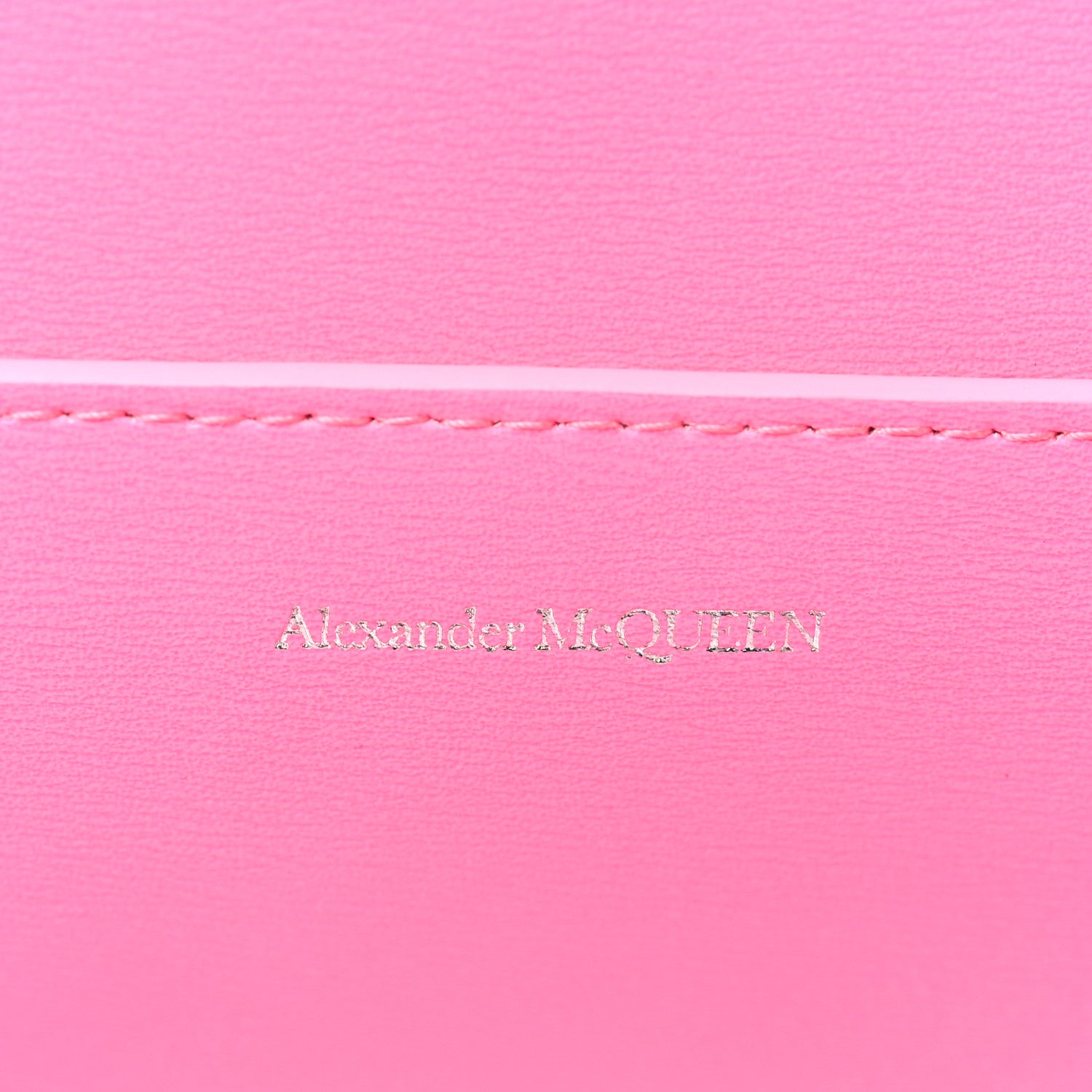 Alexander McQueen Smooth Calfskin Jeweled Hobo Bag Fluo Pink 7 of 9