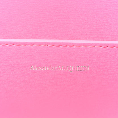 Alexander McQueen Smooth Calfskin Jeweled Hobo Bag Fluo Pink 7 of 9