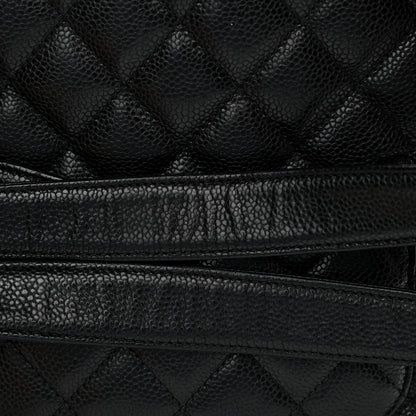 Chanel Caviar Quilted Petit Shopping Tote PST Black 12 of 12
