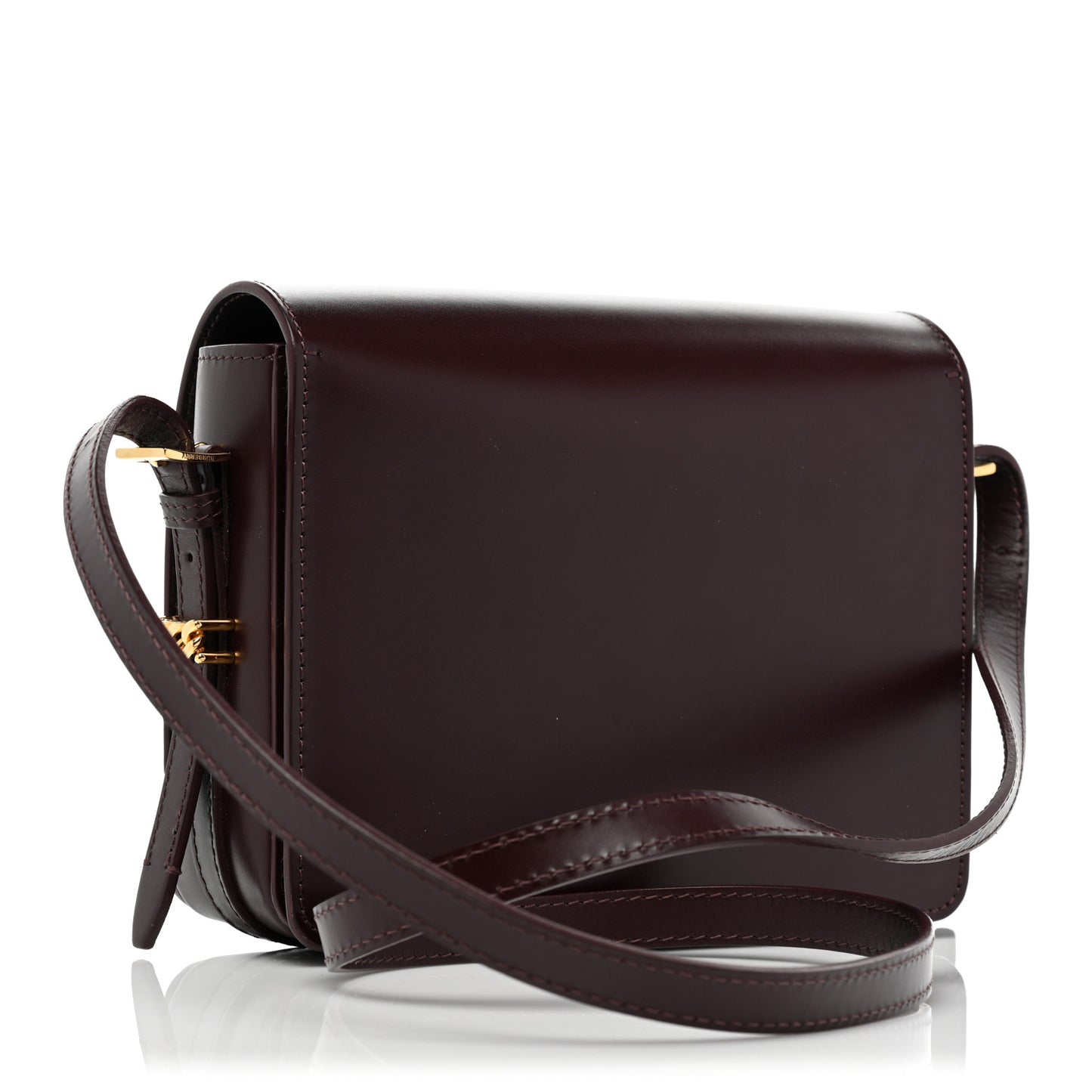 Smooth Calfskin Small Grace Bag Oxblood