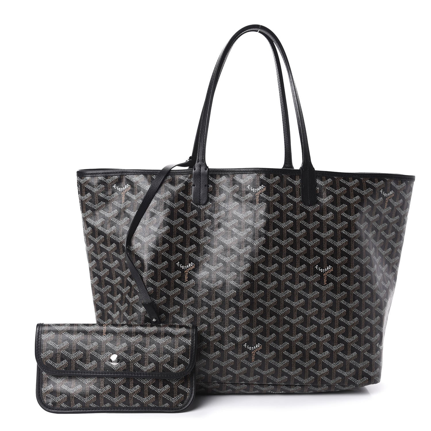 Goyard Goyardine Saint Louis PM Black 1 of 8