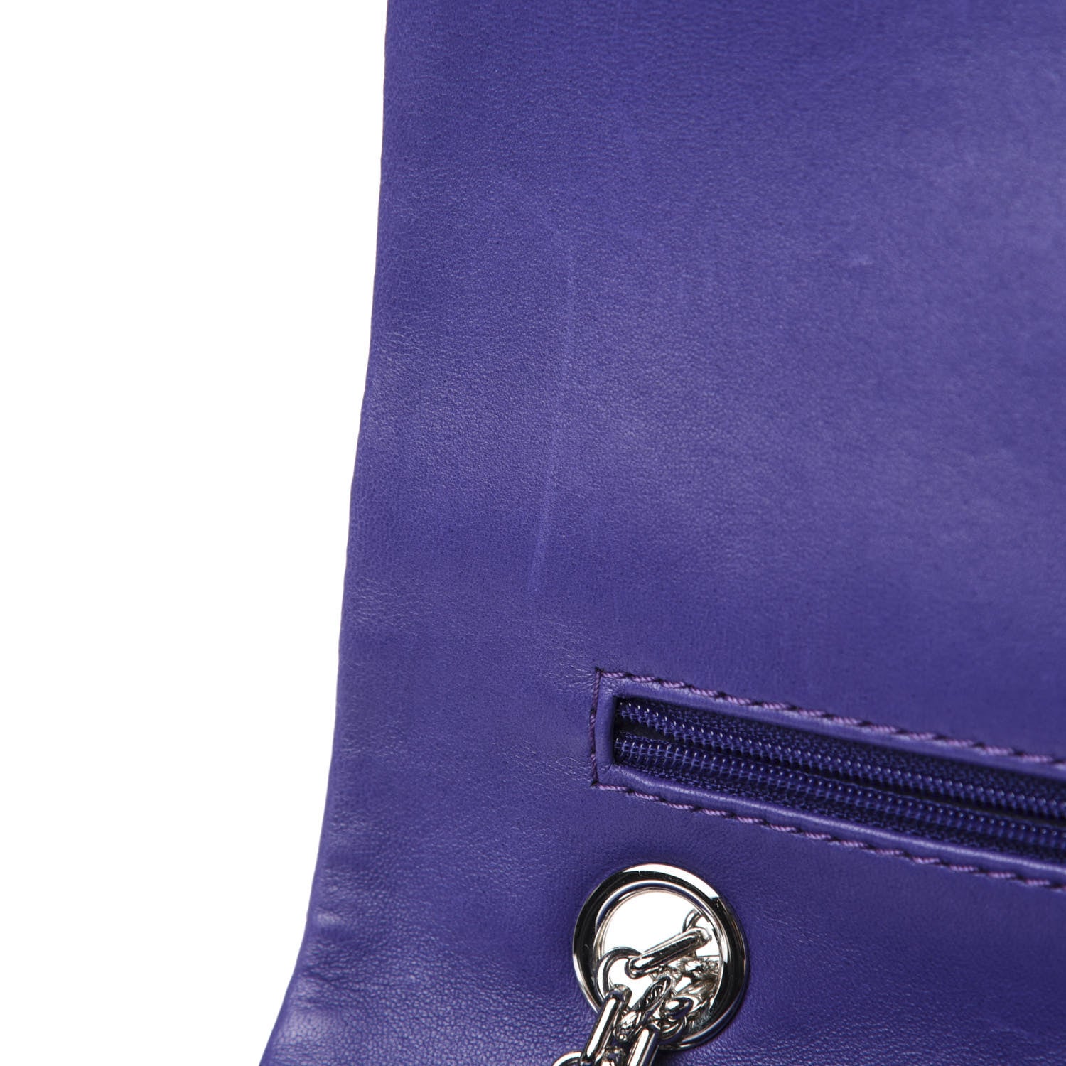 Chanel Lambskin 2.55 Reissue 227 Flap Purple 8 of 12