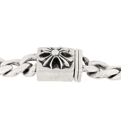 Chrome Hearts Sterling Silver Graduating Chain Cross Bracelet 3 of 4