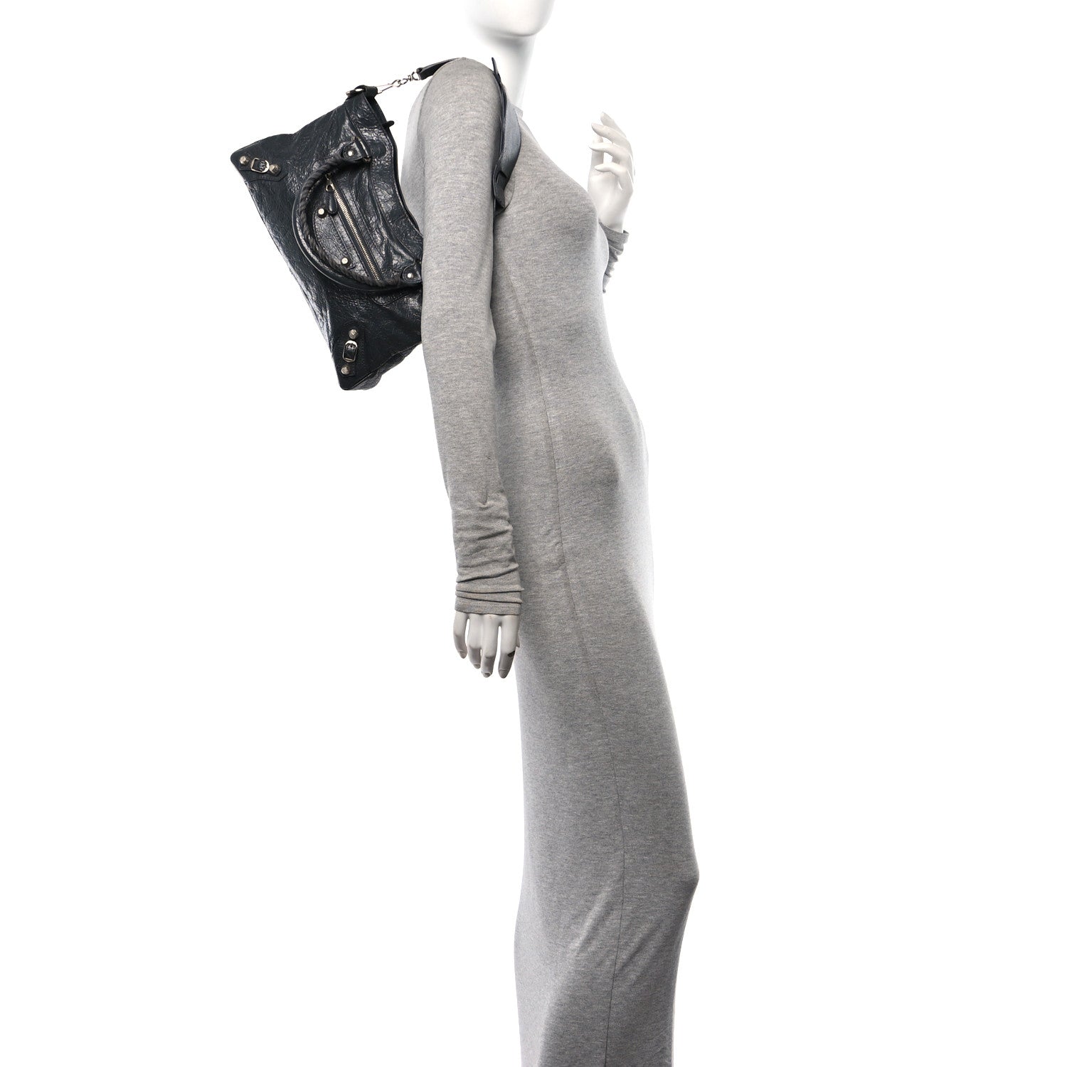 Balenciaga Agneau Giant 12 Silver Hardware First Gris Fossile 2 of 13